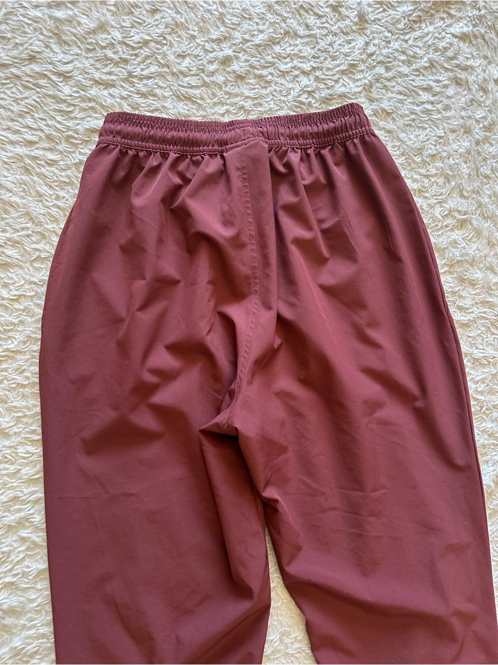 Gymshark Women's Training Woven Joggers B1A1D Cherry Brown Activewear Size XS - Picture 9 of 9